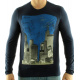 CALVIN KLEIN T-shirt cmp84q Marine