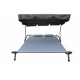 Linder Exclusiv Gartenliege für zwei Personen mit Baldachin MC4901