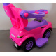 R-Sport Scooter mit Führungsstange Kinderlaufwagen J4 Pink
