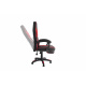 Aga Spielstuhl,Bürostuhl,Drehbarer Spielstuhl, Gamingstuhl, Racing Schreibtischstuhl, Chefsessel mit Fußstütze Schwarz - Rot