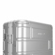 Handgepäck, Aluminium Koffer MR4678 Silber, Teleskopgriff, TSA, 4 Rollen, Aluminium Hartschale