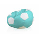 Aga Sitzsack Relaxationbag BALL XXXL Weiß - Türkis