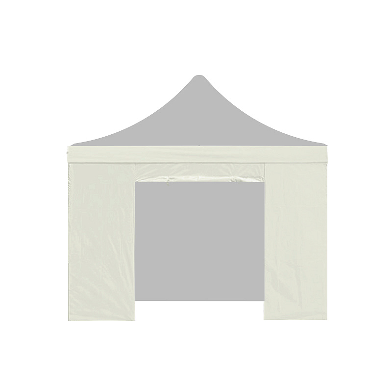 Aga Seitenwand mit Tür PARTY 3x3 m Beige