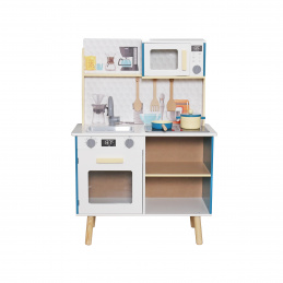 Aga4Kids Hölzerne Kinderküche Spielzeugküche MR6077