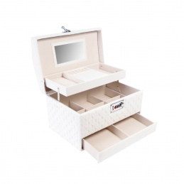 Aga Schmuckkästchen 30x20,5x19,5 cm Beige