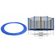 Aga Trampolin Randabdeckung 366 cm 12 ft Blau, Randschutz, Trampolinzubehör, Federabdeckung für Trampolin