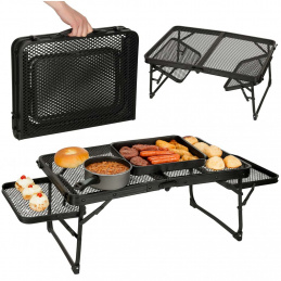 LUARO turistický stůl kempingový cateringový skládací stůl 87 x 60 x 40 x 27 cm