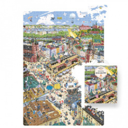 CzuCzu Puzzlove Miasto Kraków 1000 elementów ZA6090 uniwersalny