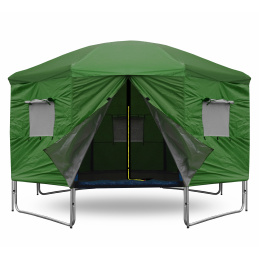 Aga Trampolin Zelt 366 cm (12 ft) Dunkelgrün