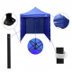 Aga Pavillon, Pop-up-Pavillon, Partyzelte, Faltpavillon  3x3m Blau