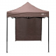 Aga Pavillon, Pop-up-Pavillon, Partyzelte, Faltpavillon  3x3m Braun