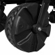 Aga Gartenwagen 80 kg belastbar, klappbar Bollerwagen Handwagen MR4613 Schwarz