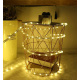 Aga LED Lichterkette 10m 100 LED Warmweiß