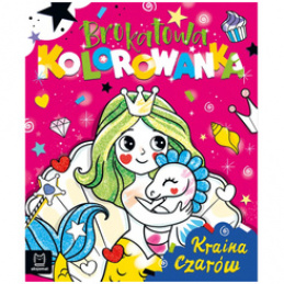 Aksjomat Brokatowa kolorowanka. Kraina czarów KS1042 uniwersalny