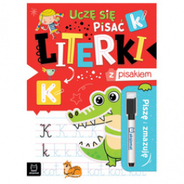 Aksjomat Piszę i zmazuję. Uczę się pisać literki z pisakiem KS1126 uniwersalny