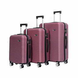 Aga Travel Kofferset MR4651 Dunkelrot