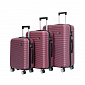 Aga Travel Kofferset MR4651 Dunkelrot