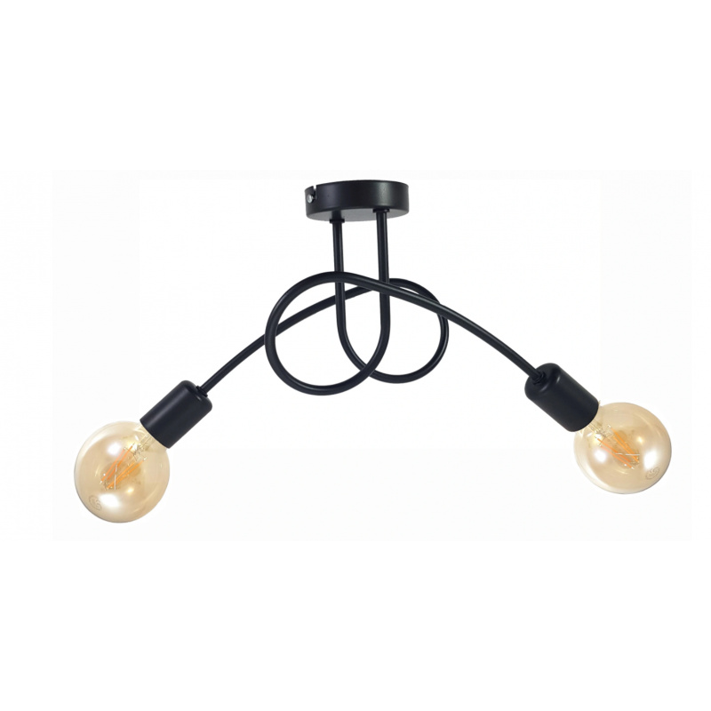 LED Deckenleuchte Pendelleuchte Deckenlampe Deckestrahler LOFT 2xE27