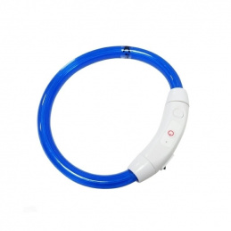 K682H OBROŻA ŚWIECĄCA DLA PSA LED USB S