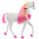 Barbie Nussknacker Schlitten mit Pferd JNH63
