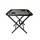 Aga Campingtisch MR56TB – Klapptisch 50x50x50 cm mit 2 Getränkehaltern – faltbar, stabil & wetterfest – kompakt für Camping & Reisen