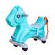 Aga4Kids Kunststoff-Schaukelpferd 2-in-1 DS3802 Blau
