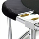 Aga SPORT PRO Trampolin 430 cm Schwarz + Sicherheitsnetz + Leiter + Schuhfach