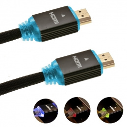 HD2A KABEL HDMI-HDMI 5m LED 3D ETHERNET