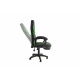 Aga Spielstuhl, Bürostuhl, Drehbarer Spielstuhl, Gamingstuhl, Racing Schreibtischstuhl,Chefsessel mit Fußstütze Schwarz - Grün