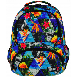 St.RIGHT Schulrucksack Paradise mit vier Kammer