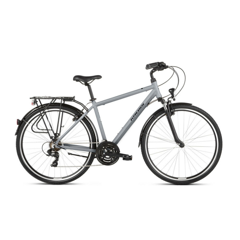 KROSS Herrenfahrrad Trans 1.0 L 21" Grau