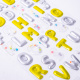 Aga4Kids Selbstklebende Buchstaben DS8101ZP