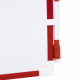 Aga Magnettafel 20x30 cm Rot