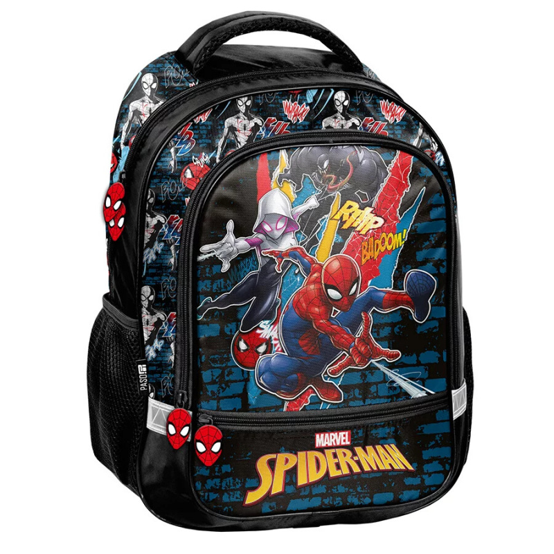 Paso Schulrucksack mit zwei Fächern Spider-Man