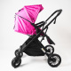 Aga Sportwagen Schwarz/Rosa