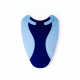 Aga Schwimmbrett 42,5x30x2,5 cm Blau