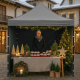 Aga Scherenzelt PARTY 3x3m Grau