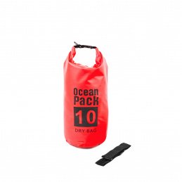 Aga Wasserdichter Beutel 10 l Rot