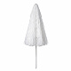 Linder Exclusiv Sonnenschirm, Strandschirm, UV-Schutz 30,Hawaii Weiß