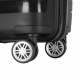 Aga Travel Reisekofferset, Kofferset MR4681 Schwarz, Hartschale,TSA, 4 Rollen, Reisekoffer, Koffer