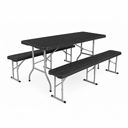 Aga Kunststoff-Bierbank-Set klappbar