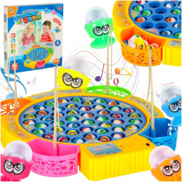 Aga Kinderspiel Angeln 45 Fische + 4 Angelruten