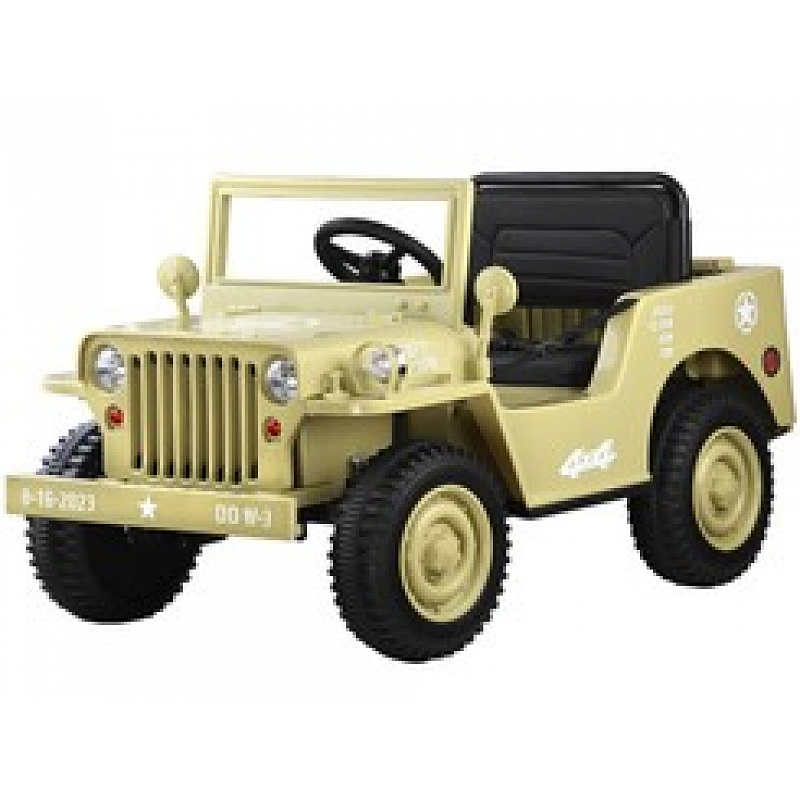 JEEP Willys mit Fernsteuerung PA0263 - Beige