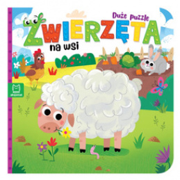 Aksjomat Zwierzęta na wsi. Duże puzzle KS1185 uniwersalny