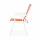 Linder Exclusiv Campingstuhl PO2600ST Tropic – Klappstuhl mit Streifen, bis 120 kg belastbar, faltbar, für Angler, Strand & Outdoor