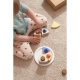 Aga4Kids Holz Kuchen Spielzeug Essen Set, Geburtstagstorte zum Schneiden, Rollenspiel Lebensmittel für Kinder