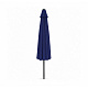 Linder Exclusiv Sonnenschirm, Gartenschirm Ø 400 cm,mit Kurbelmechanismus,Blau