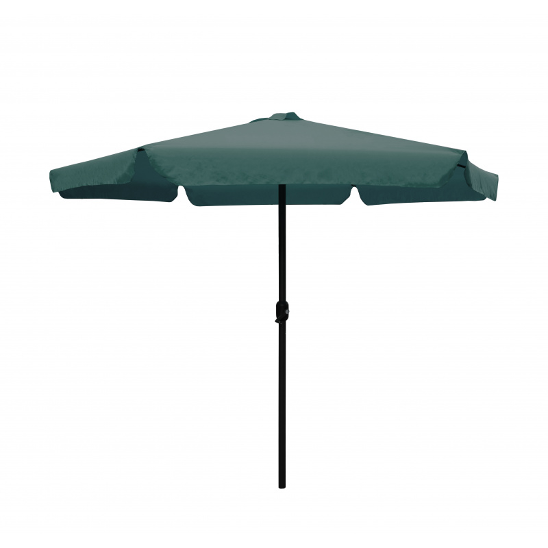 Linder Exclusiv Sonnenschirm, Gartenschirm Ø 300 cm,mit Kurbel, Grün