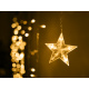 Aga LED Lichterkette Sterne 2,5 m 138 LED Warmweiß