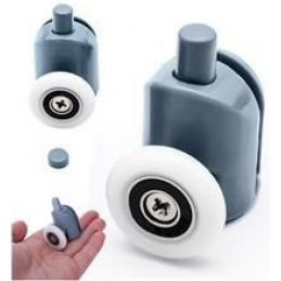 Rad für Duschabtrennung, einzeln, unten